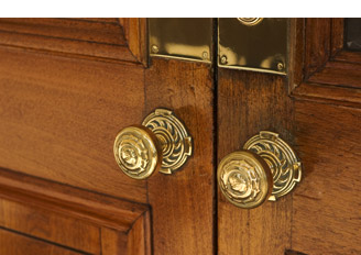 brass door knobs