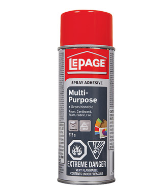 spray adhesive from lePage