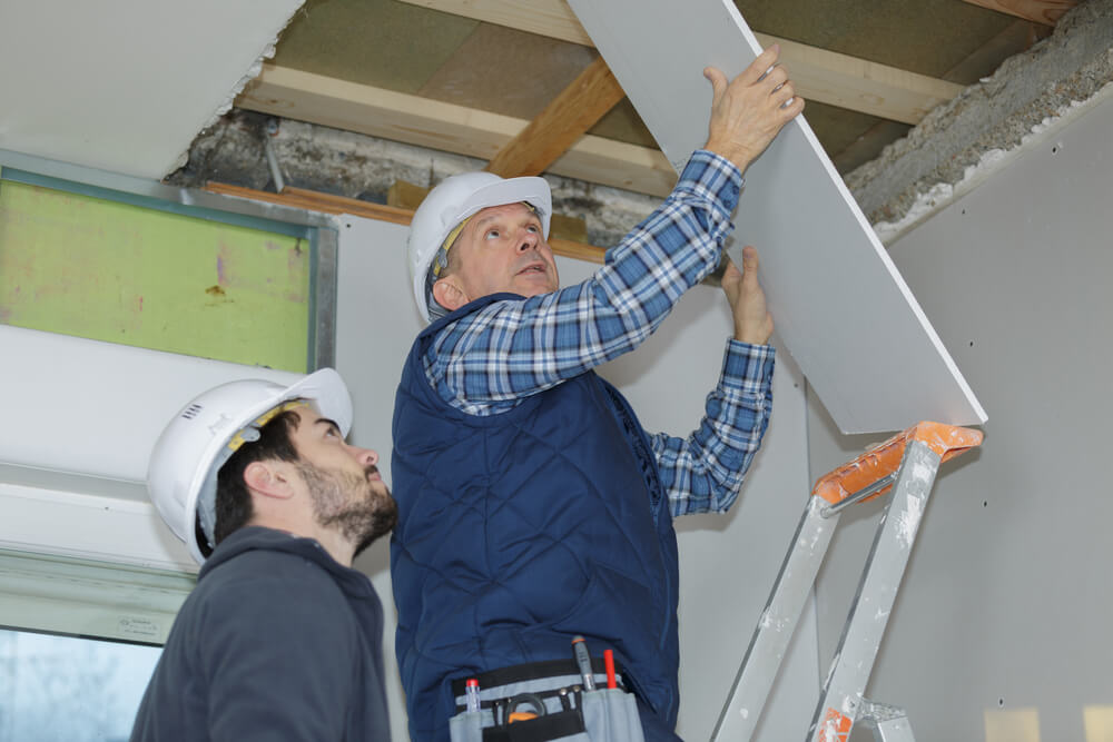 fixing drywall