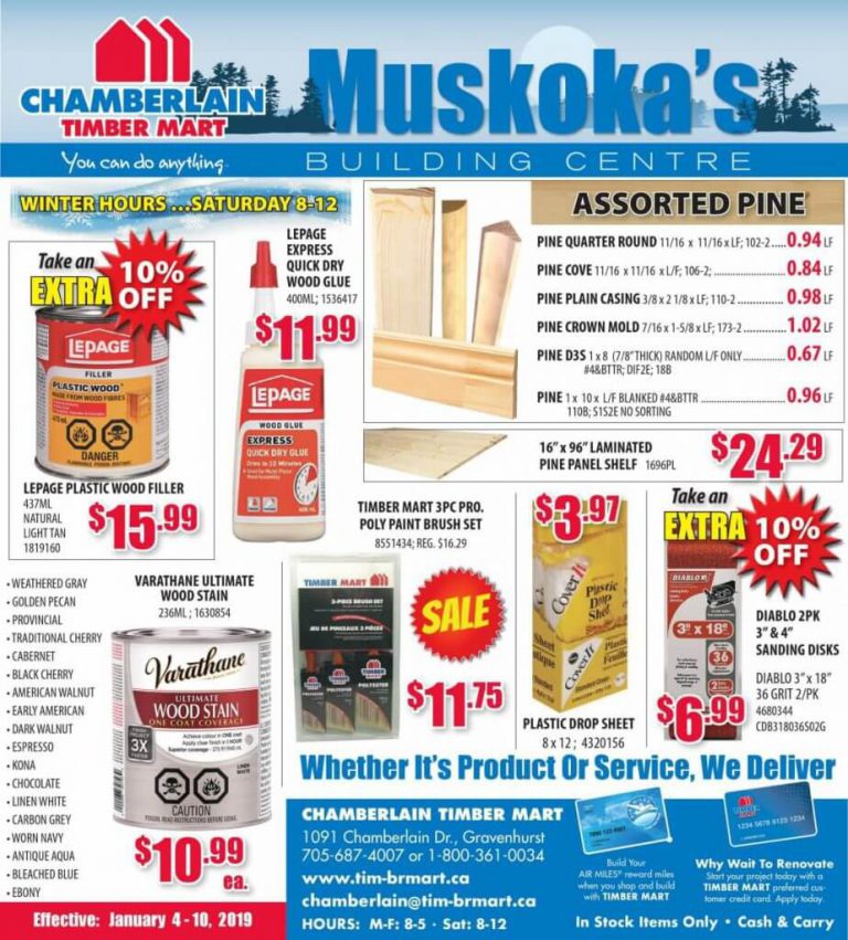 Weekly Flyer | TIMBER MART