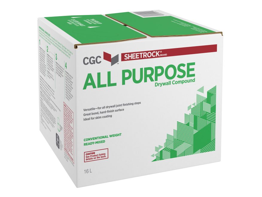 CGC Sheetrock® Brand All Purpose Drywall Compound in package