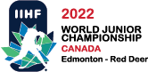2022 World Junior Championship. Edmonton - Red Deer.