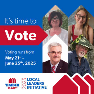 Local Leaders 2025. It's time to VOTE. Voting runs from May 21st - June 25th, 2025.