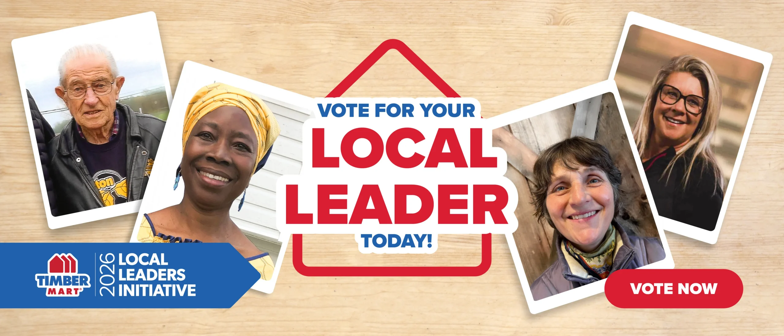 Local Leaders 2026 - Vote for your Local Leader today.