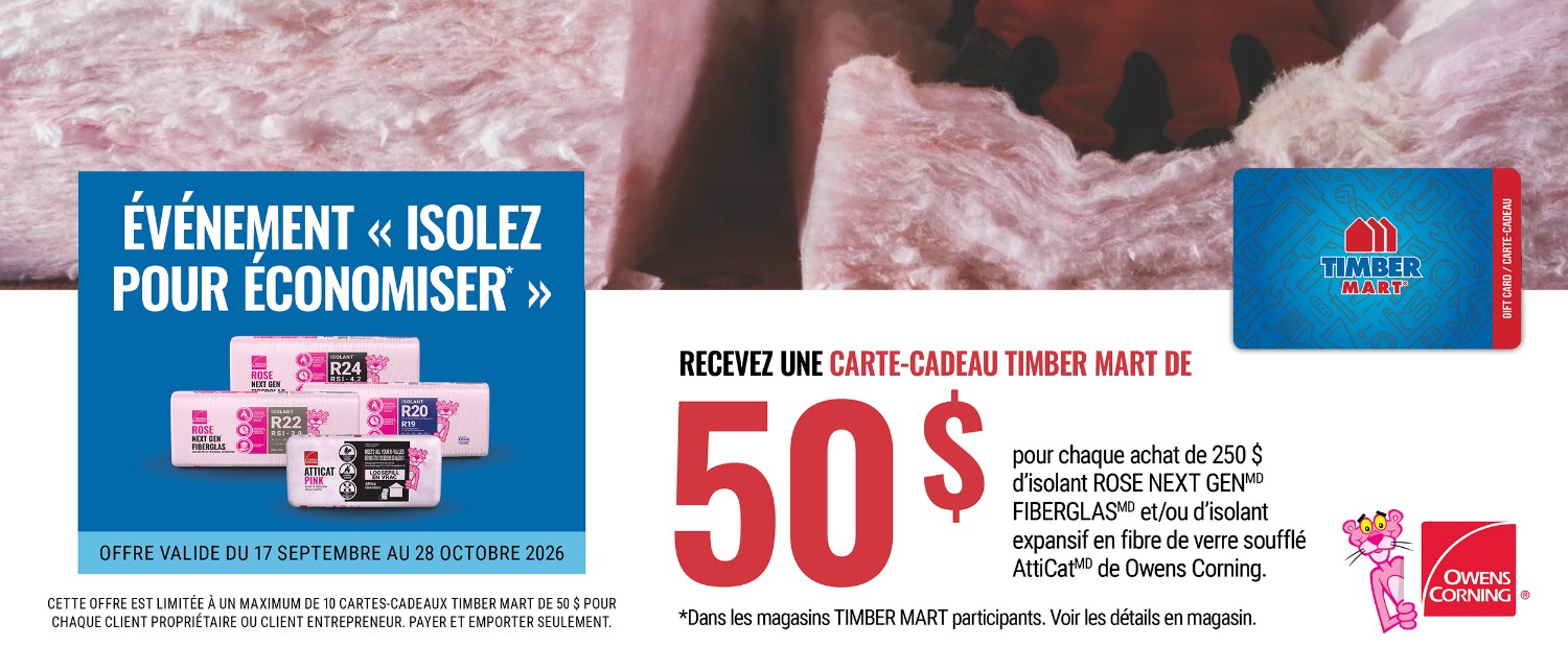Owens Corning Promotion-FR